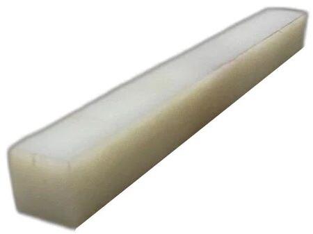 Cast Nylon Rectangular Rod, Color : White