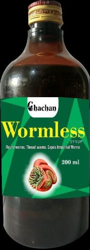 Chachan Wormless Syrup, Weight : 0.3 G