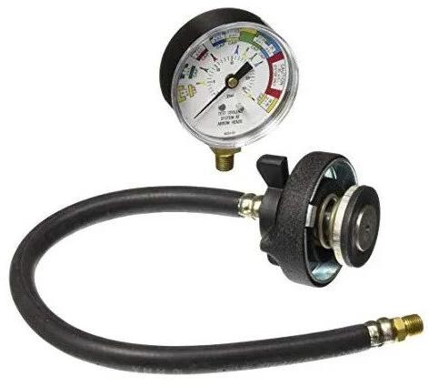 Mild Steel Radiator Pressure Gauge, Connection : Bottom Connection