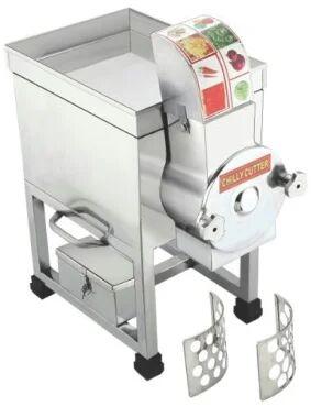 SS Chilli Cutting Machine, Capacity : 200 Kg/HR