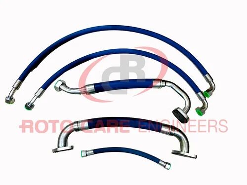 Blue Up To 70 BAR--135 Degree C. Air Compressor Hose Pipe