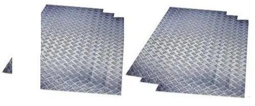 Rectangular Mild Steel Chequered Plate