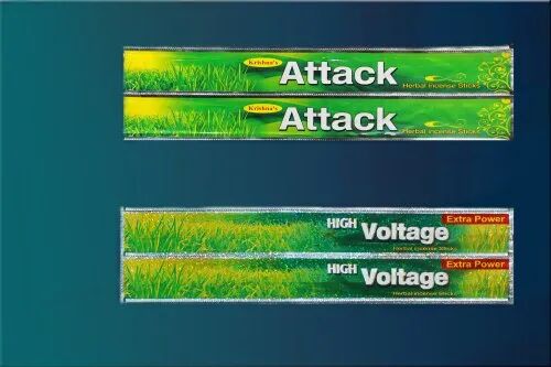 Incense Sticks Packaging Pouch, Closure Type : Heat Sealed