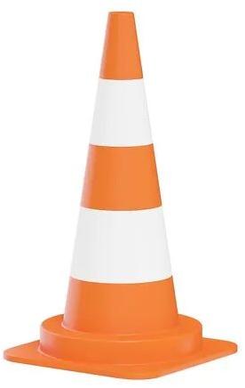 PVC Traffic Cone, Color : Red
