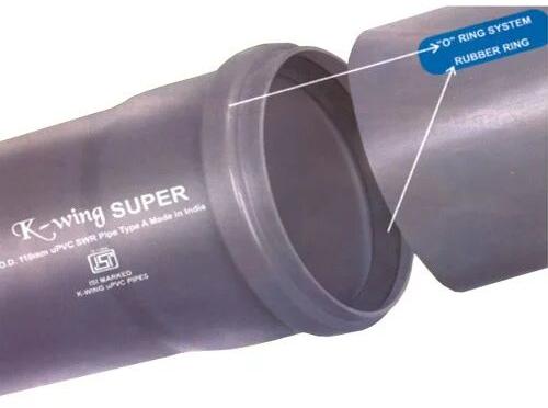 UPVC SWR Pipes, Size : 40mm To 160mm