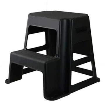 PVC Step Stool, Color : Black