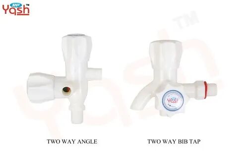Two Way Bib Cocks, Color : Ivory