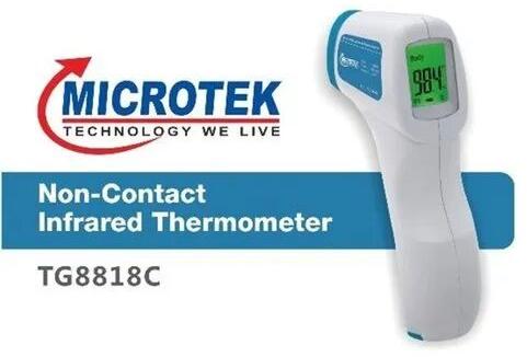 Microtek Infrared Thermometer, Color : White