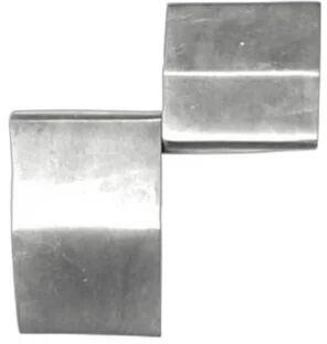 Stainless Steel Flag Hinge, Color : Silver