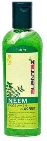 Neem face wash, Ingredient : Calendula extract, Tulsi extract & Berberis extract