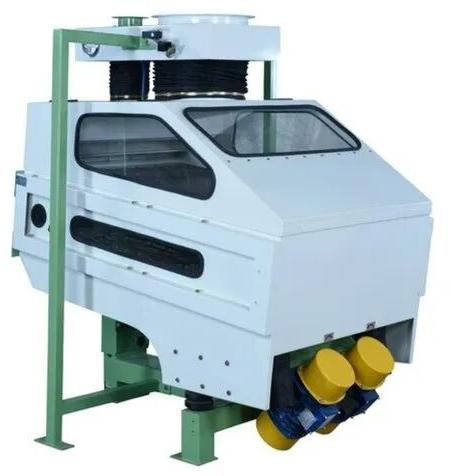 12 HP 50 Hz Mild Steel Vacuum Destoner, For Industrial, Capacity : 500 Kg/Hour