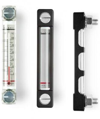 Elesa Ganter Steel Column Level Indicators, Color : Black