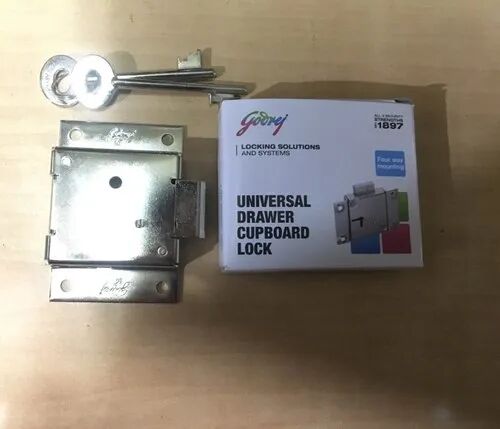 Zinc Alloy Godrej Cabinet Lock