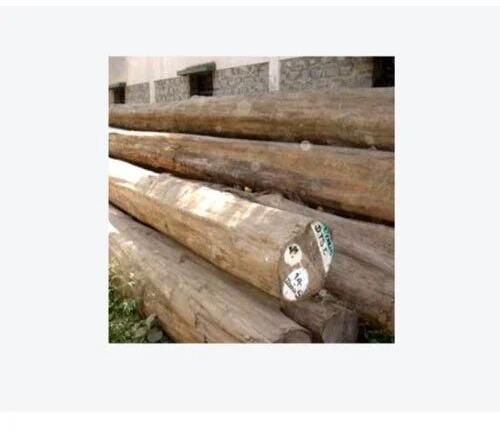 Round Teak Wood Logs