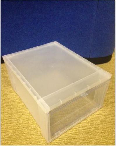 Make customized acrylic PP Shoe Box, Brand Name : aolan