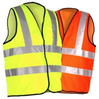 Nylon Reflective Safety Vest, For Construction