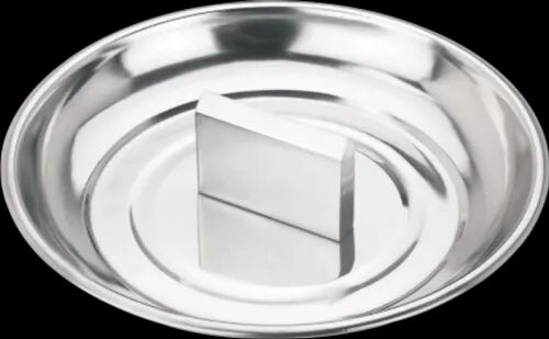 Round Coconut Breaker, Color : Silver