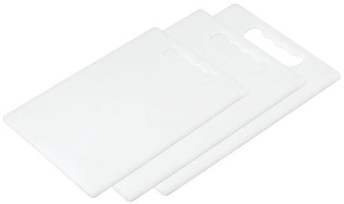 Rectangle Plastic White Chopping Board