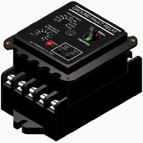 Ground Fault Relay, Color : Black Or Customized