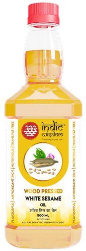 Indic Wisdom Wood Pressed Sesame Oil, Packaging Size : 500 Ml