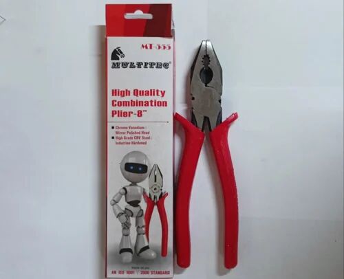 Chrome Vanadium Combination Plier, Color : Red