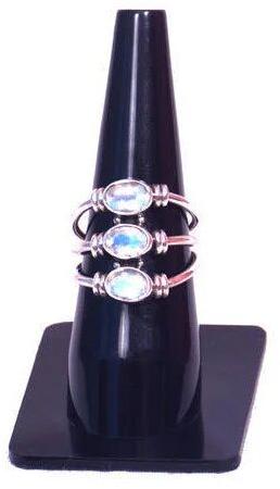 Silver Moonstone Ring