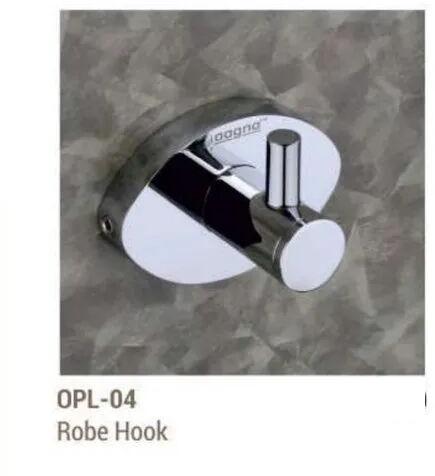 Brass Robe Hook, Color : Chrome