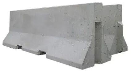 Grey Jersey Barrier, For Road Side