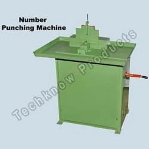 Mild Steel Number Punching Machine, Voltage : 110V, 220V, 380V, 440V