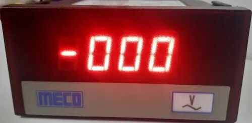 Digital Panel Meter AC Voltmeter, For Industrial