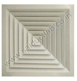 Ceiling Diffuser, Shape : Square