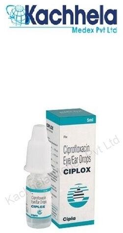 Ciprofloxacin Eye Drops, For Antibiotic, Bottle Material : Plastic