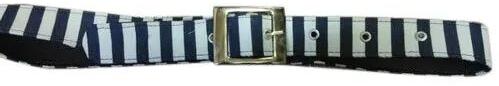 Ladies Fabric Belt, Color : Black White