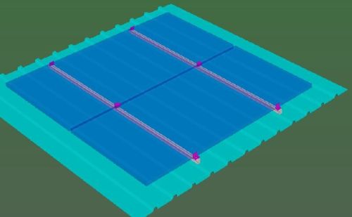 Solar PV Module Mounting Structure