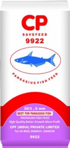 CP 9922 Fish Feed, Packaging Type : PP Bag