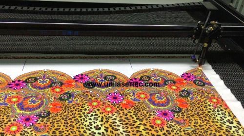 Complicated Printed Fabric Laser Cutter