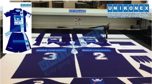 Dye Sublimated Fabric Laser Cutting