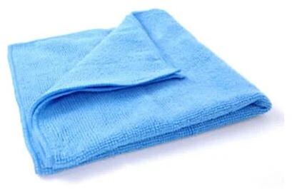 90 Gm Plain Microfiber Cloth, Color : Sky Blue