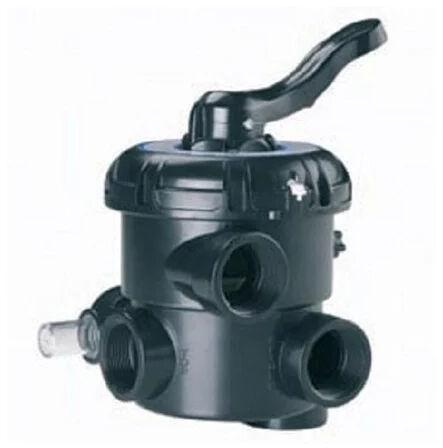 0.15Mpa~0.6Mpa FRP Multi Port Valve, Color : Black