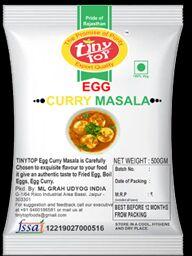 EGG CURRY MASALA, Packaging Size : 500gm / 1 Kg