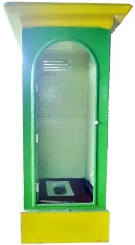 Cabinet FRP Portable Toilet, Color : Green