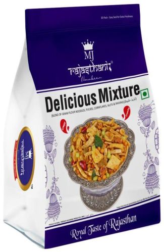 Yellow 900 Gm Delicious Mixture Namkeen, For Snacks, Shelf Life : 6 Months