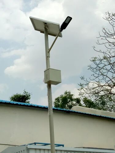 Chrome LED Solar Street Light