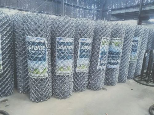 GI Chain Link Fencing Mesh, Wire Diameter : 3.20 Mm