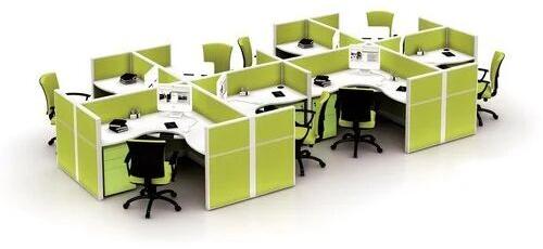 Plywood Mini Office Workstation