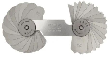 Stainless Steel Radius Gauges, For Industrial, Color : Silver