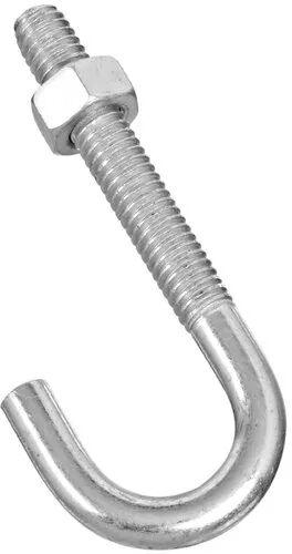 Stainless Steel J-Bolt, Feature : Corrosion Resistance, Fine Quality, Excellent Finish