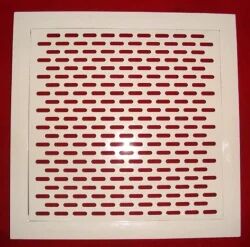 Stainless Steel Perforated Grill, Color : White