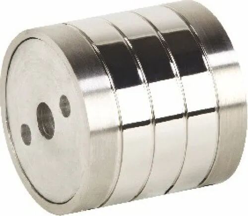 Round Stainless Steel Concealed Curtain Bracket, Color : White