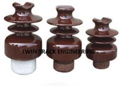 Porcelain Post Insulator, Color : Brown